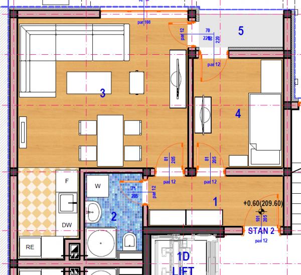 Slika 0 - Jednoiposoban stan sa PDV-om u kvalitetnoj novogradnji u  mirnom i porodičnom kraju u Donjoj Vrežini ID#7363